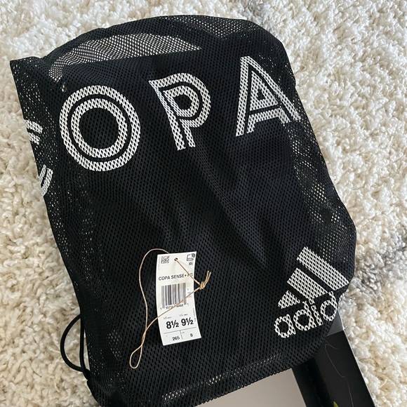 Adidas Copa Sense Laceless, black white red and blue - Picture 10 of 13